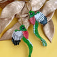 Quetzal earrings