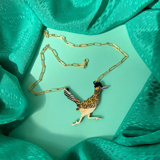 Roadrunner necklace