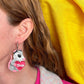 Choose **SIX** Valentine critter earrings