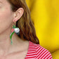 Quetzal earrings