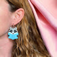 Mix & match reading raccoon/opossum earrings